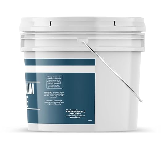 Earthborn Elements Ammonium Sulfate (1 Gallon), Soil Additive, Source of Nitrogen