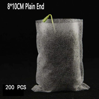 Plant Grow Bags,200PCS Non-Woven Grow Bags Biodegradable Breathability Pots Plants Pouch Breeding Bags(8 * 10CM)