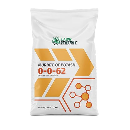 0-0-62 Muriate of Potash Plant & Lawn Fertilizer - Strengthens Cell Walls - 15lbs. - Covers 9,000 sqft