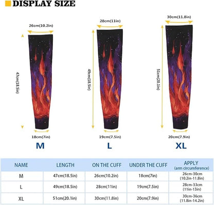 Binienty Unisex Arm Sleeves for Driving, Golf, Cycling, Sports, UV Protector Cooling Arm Sleeves Cover
