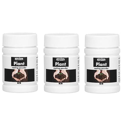 Alvinlite Rooting Powder Hormone Root Fertilizer Seedling Help New Roots on Cuttings and Promotes Strong Healthy Roots for Moderately Difficult to Root Plants Promote Growth 150g