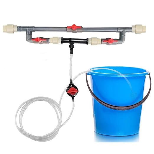 1PCS Black Venturi Fertilizer Injector 3/4 inch Injector Irrigation Fertilizer Injector Agricultural Irrigation Tool