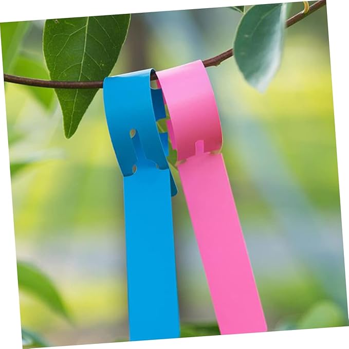SUPVOX 200Pcs Plant Tags Garden Markers for Easy Plant Identification Home Shop Park and Market Use Blue