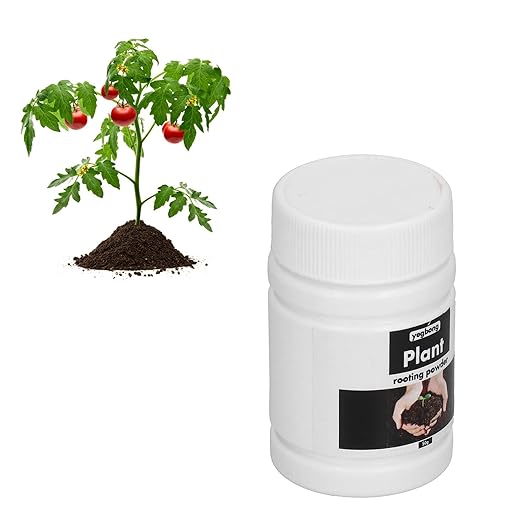 Alvinlite 50g Rooting Powder Hormone Root Fertilizer Seedling Help New Roots on Cuttings and Promotes Strong Healthy Roots for Moderately Difficult to Root Plants Promote Growth