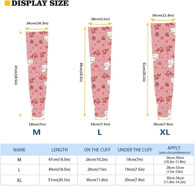 Binienty Unisex Arm Sleeves for Driving, Golf, Cycling, Sports, UV Protector Cooling Arm Sleeves Cover