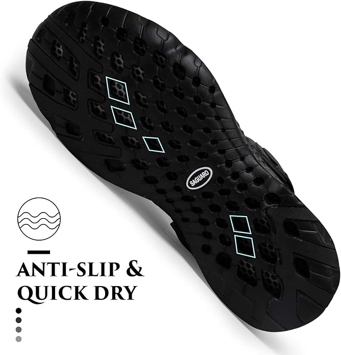 SAGUARO Men's Women's Quick Dry Garden Shoes Lightweight Breathable Gardening Clog Water Shoes Mesh Sandals for Sports Outdoor Beach Pool Exercise