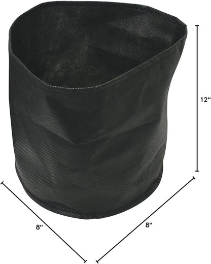 Aquascape Fabric Plant Pot for Pond and Aquatic Plants, Versatile, Durable, 12-Inch x 8-Inch, 2-Pack | 98500