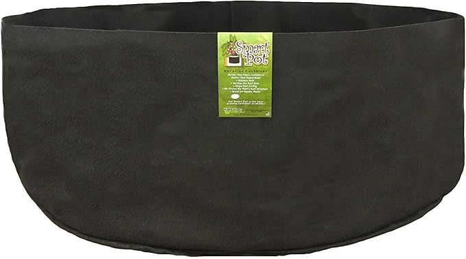 Smart Pots 800-Gallon Smart Pot Soft-Sided Container, Black