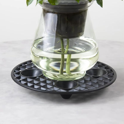 8 Plant Elevators, Heavy Duty Plant Stands, Saucer Riser for Indoor/Outdoor Grow & Drainage, Prevent Rot & Damage on Patio & Deck (11.8 inch)