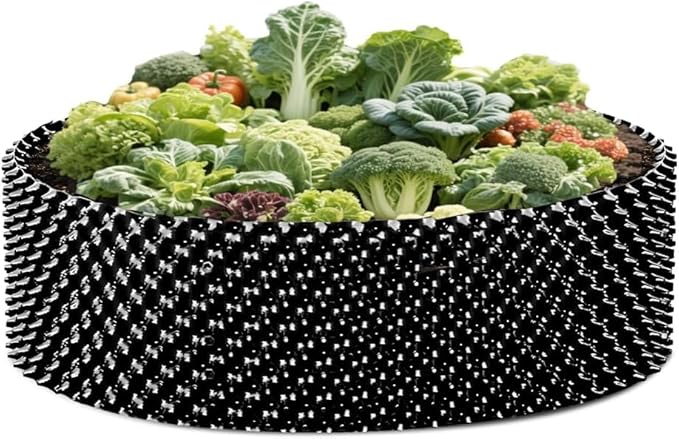 Air Pruning Containers, New Plastic Nursery Pot for Fruit Vegetable, 240 Gallon, Black