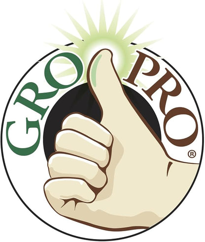 Gro Pro Essential Round Fabric Pot w/Handles - Made of Non-Woven, Breathable Fabric, 3 gal.