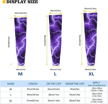 Binienty Unisex Arm Sleeves for Driving, Golf, Cycling, Sports, UV Protector Cooling Arm Sleeves Cover
