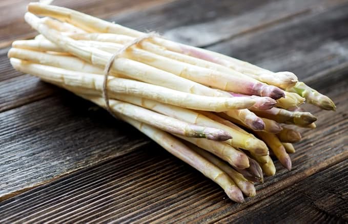 Seeds White Asparagus - Sparrow Grass - Heirloom Vegetable - GMO Free