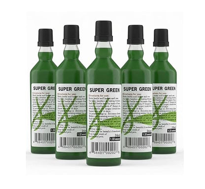 Super Green Bamboo Fertilizer All Purpose Plant Food 5 Bottles