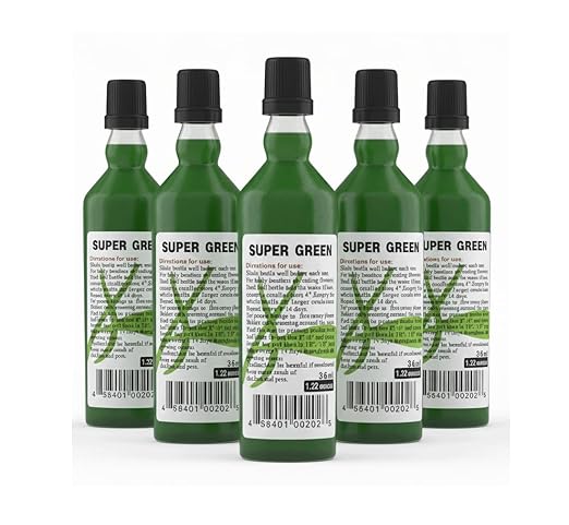 Super Green Bamboo Fertilizer All Purpose Plant Food 5 Bottles