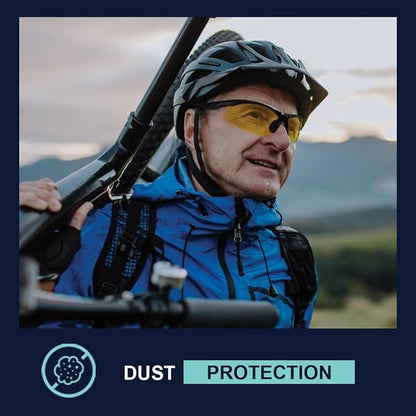 Bifocal Safety Glasses - Safety Glasses with Readers for Healthcare, Woodworkers, Motorcyclists, Workshop - Ansi Z87+