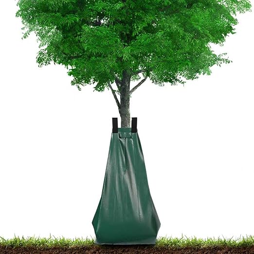 Tree Watering Bags 20 Gallon – Slow Release Drip Irrigation for Trees, PVC Tree Watering Bag for New & Established Trees, Deep Watering in 5–8 Hours, Ideal for Fruit Trees & Young Saplings (1 Pack)