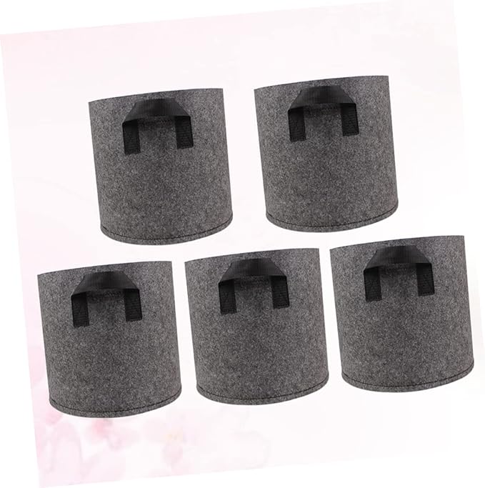 Cabilock Non-Woven Planting Bags Aeration Pot Root-Control Planting Bags for Nursery Garden Bags for Plants
