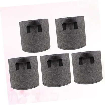 Cabilock Non-Woven Planting Bags Aeration Pot Root-Control Planting Bags for Nursery Garden Bags for Plants