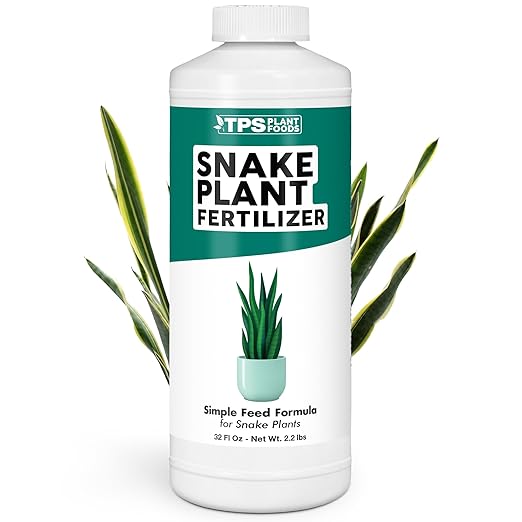 Snake Plant Fertilizer for Snake Plants and All Sansevieria, 32 oz (1 Quart)