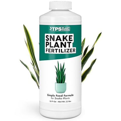 Snake Plant Fertilizer for Snake Plants and All Sansevieria, 32 oz (1 Quart)