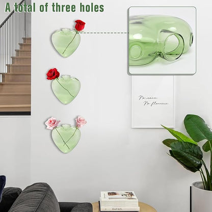 Wall Hanging Planter Propagation Station for Indoor Plants Glass Vase Air Plant Holder for Bathroom Living Room