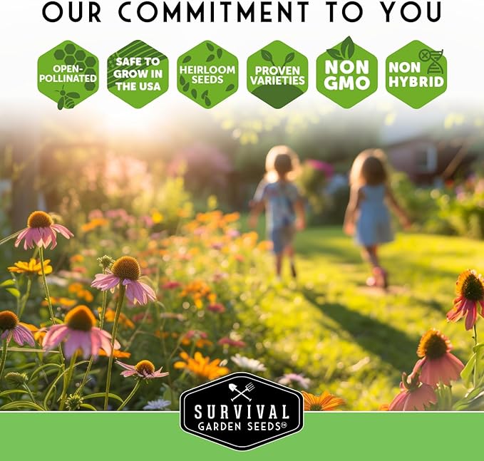 Nasturtium Seeds for Planting Outdoors – Tip Top Mix Heirloom Variety of Edible Flowers & Companion Plants, Non-GMO Seeds for Home Gardens - Survival Garden Seeds (1 Pack)