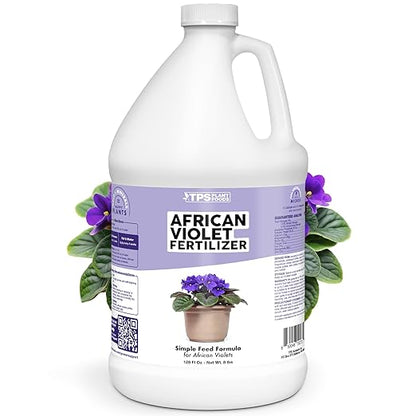 African Violet Fertilizer – Liquid African Violet Plant Food for Indoor Plants, 1 Gallon