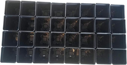 Set of 3 Trays and 96-2.5" Square Extra deep pots