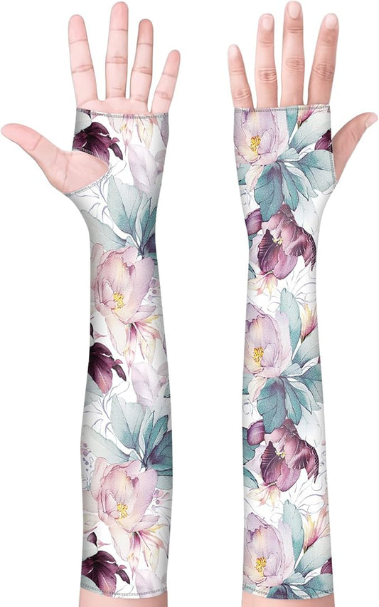 Gardening Sleeves for Women Farm Sun Protection Thorn Proof Cooling Arm Sleeves to Cover Arms for Garden Sports