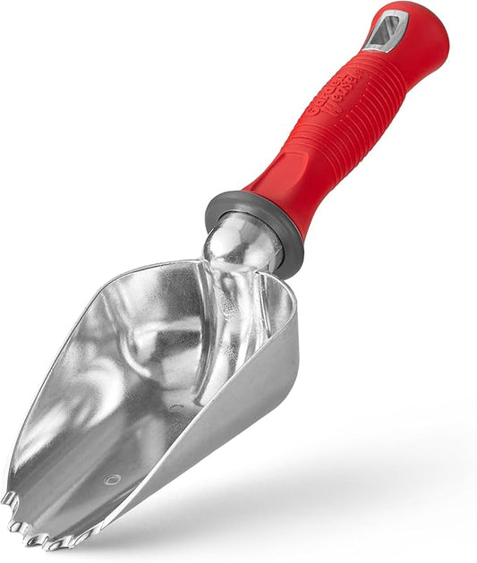 Garden Weasel Potting Scoop - Oversized | Dig and Transport | Planting and Gardening Hand Digging Tools, Heavy Duty Soil Scoop, Mini Gardening Shovel | 91362 (Pack of 12)
