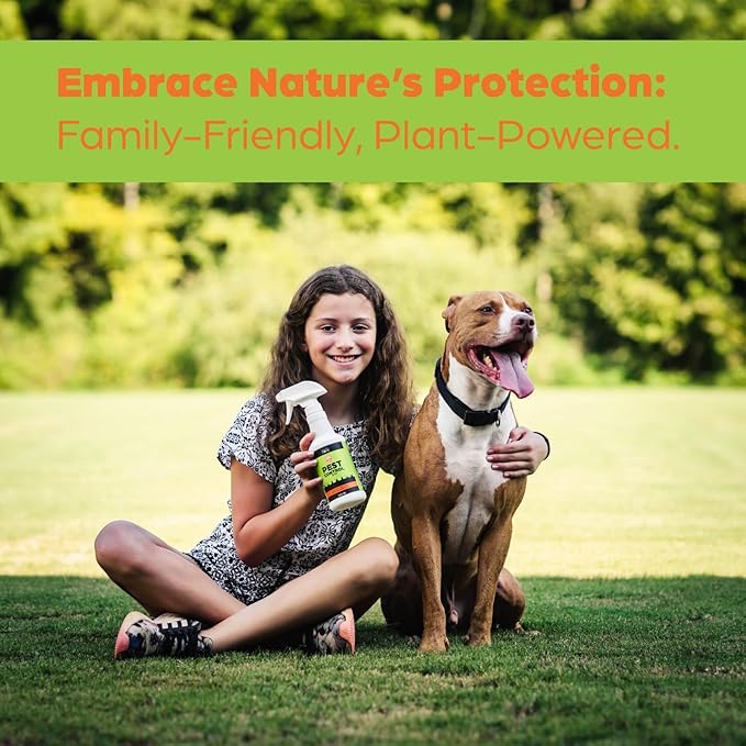 Nature's Dome Pest Killer Starter Kit | Makes 48 Oz Total (3X 16 Oz Bottles) | Plant-Based Ant Killer, Roach Killer, Spider & Fly Spray for Indoor/Outdoor | Child & Pet Safe Essential Oil Formula