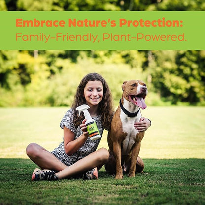 Nature's Dome Pest Killer Starter Kit | Makes 48 Oz Total (3X 16 Oz Bottles) | Plant-Based Ant Killer, Roach Killer, Spider & Fly Spray for Indoor/Outdoor | Child & Pet Safe Essential Oil Formula