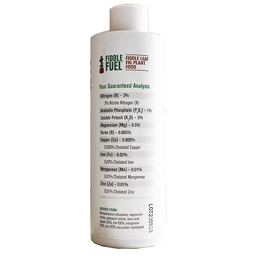 Fiddle Fuel – The Ultimate Fiddle Leaf Fig Premium Plant Fertilizer Liquid Nutrients Super Easy to Use for Fig Trees and Plants (Ficus Lyrata) – 8 oz