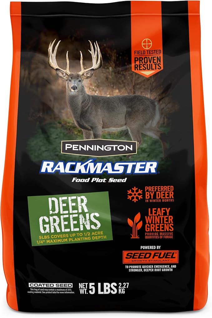 Pennington Rackmaster Deer Greens Food Plot Seed 5 lb