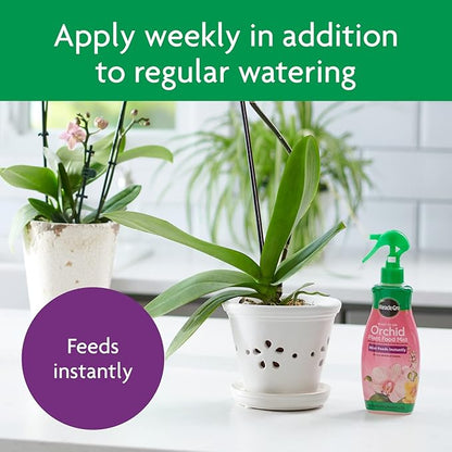 Miracle-Gro Ready to Use Orchid Plant Food Mist, Feeds All Types of Indoor Orchid Plants, 8 oz.