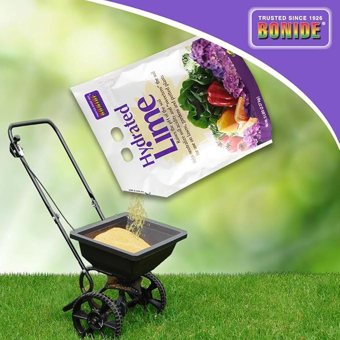 Bonide (BND978) - Hydrated Lime Granules, Garden Lime to Raise Soil pH (5 lb.)