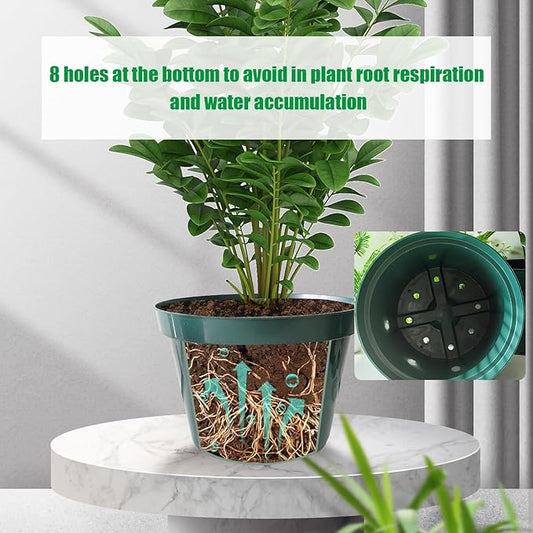 RooTrimmer 8 inches Nursery Pot Plant Grow Sturdy Flower pots in Bulk Price 20P