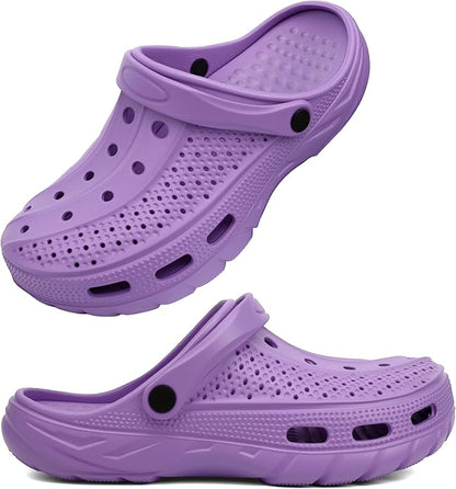Women Men Orthopedic Clogs Arch Support Garden Shoes Sandals Slippers with Plantar Fasciitis Insoles