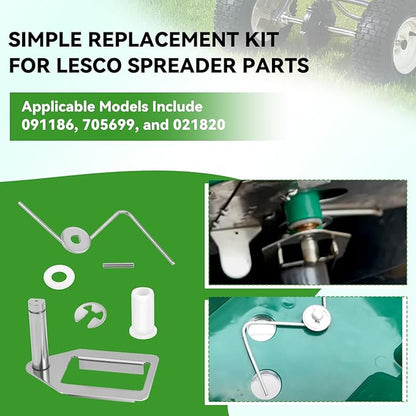 Abode 092463 Fertilizer Spreader Agitator Kit for Lesco 80/50lb Push Spreader 092463 Fertilizer Spreader Agitator Kit for Lesco 80/50lb Push Spreader