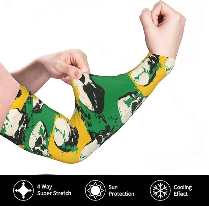 Arm Sleeves Outdoor Garden Sports Cooling Sun Sleeve for Women Men Farm