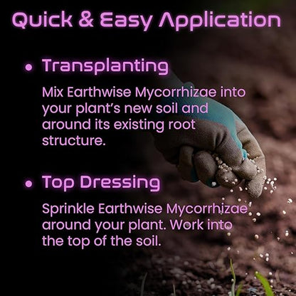Earthwise Mycorrhizae Harvest Maximizer, 14.5 oz Plant Growth Supplement