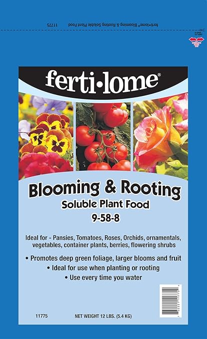 Fertilome (11775) Blooming & Rooting Soluble Plant Food 9-58-8 (12 lbs.)