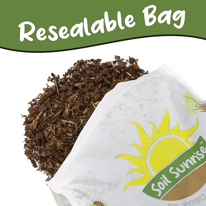 Soil Sunrise 100% Natural Pine Bark Mulch Nuggets (12 Quarts) Small Chips for Indoor/Outdoor Container Gardening, Ideal for Soil Supplement, Houseplant Topper, and Terrariums