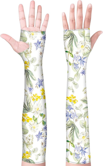 Gardening Sleeves for Women Farm Sun Protection Thorn Proof Cooling Arm Sleeves to Cover Arms for Garden Sports