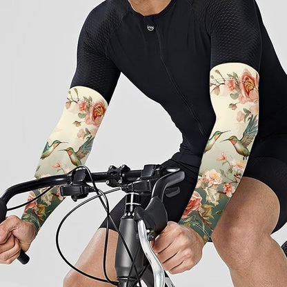 Binienty Unisex Arm Sleeves for Driving, Golf, Cycling, Sports, UV Protector Cooling Arm Sleeves Cover