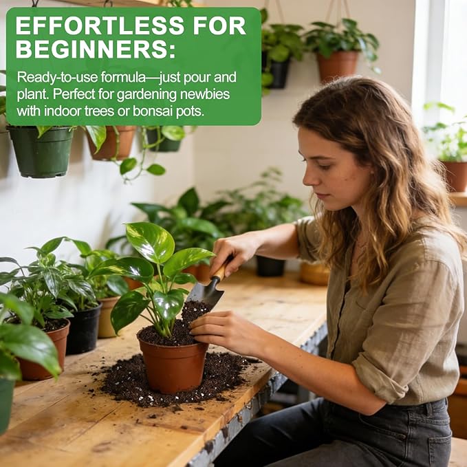 Pothos Potting Soil -100% Natural 10qt, Well-Draining and Aerated for Healthy Indoor Plants