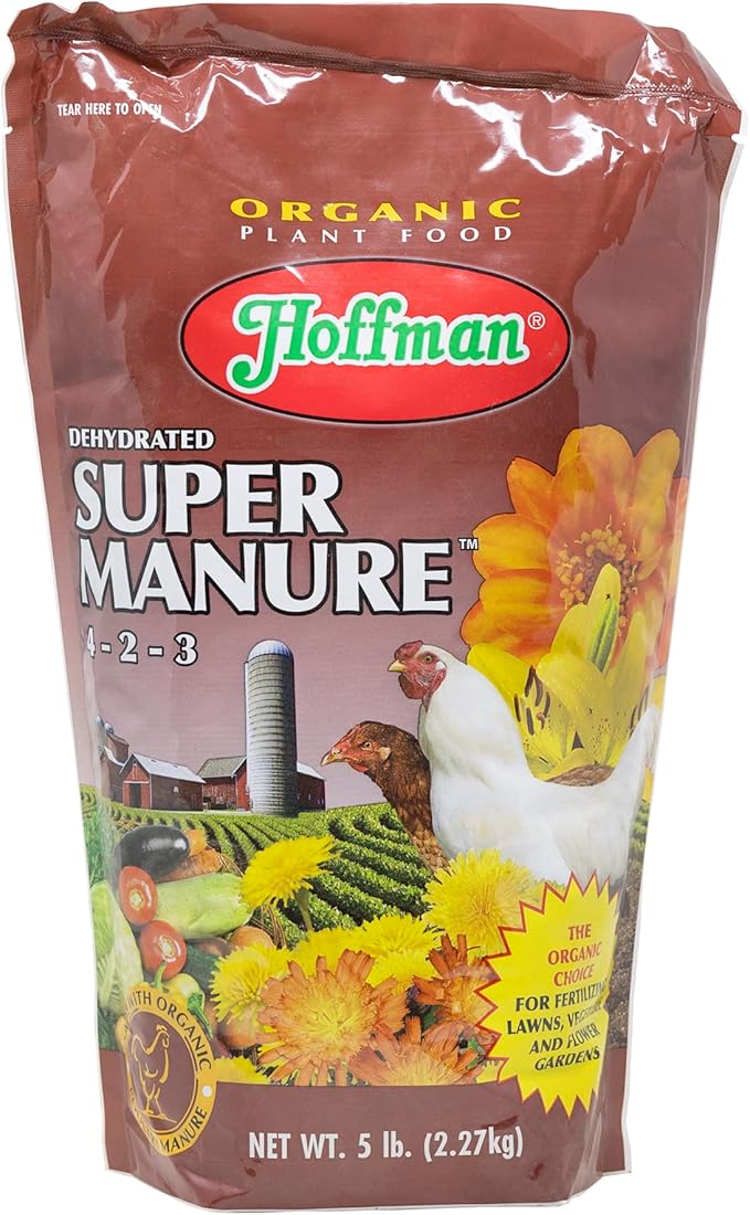 Hoffman 20505 Dehydrated Super Manure 4-2-3, 5 Pounds