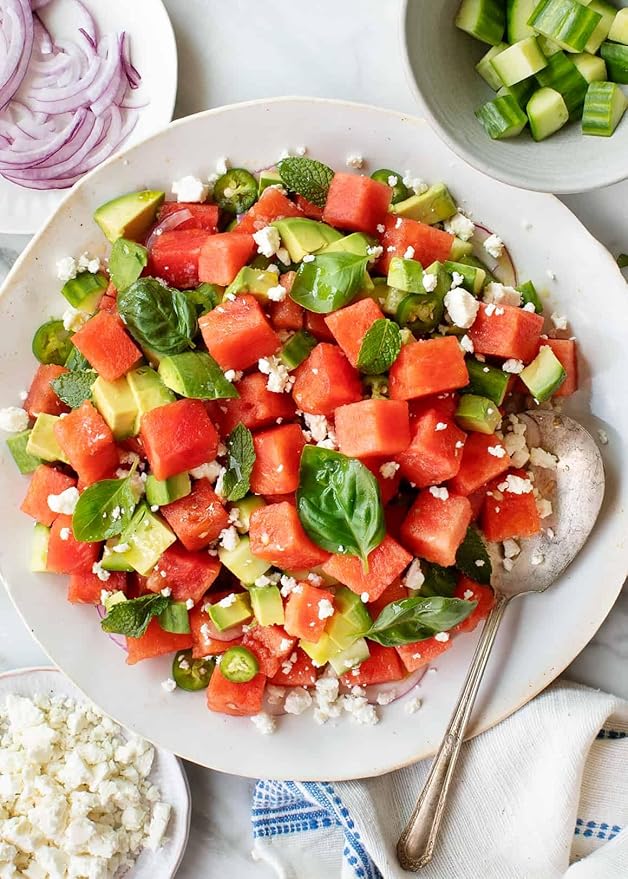 TomorrowSeeds - Moon & Stars Red Watermelon Seeds - 60+ Count & 50+ Yellow Crimson Sweet Watermelon - for 2026 Planting Heirloom Watermelons Crimson Red Flesh Yellow Speckled Black Rind Melon Fruit
