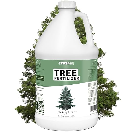 Tree Fertilizer – Liquid Plant Food for Healthy Roots & Foliage in Trees & Shrubs, 1 Gallon